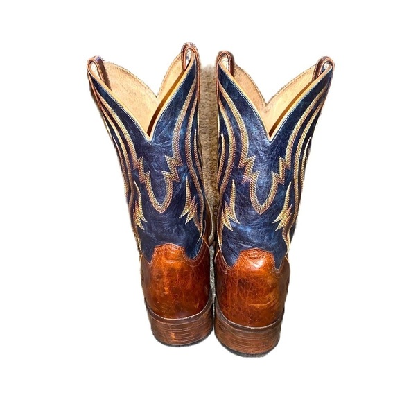 Ariat 12D Plano Western Boots Lightweight Square Toe - Picture 5 of 9